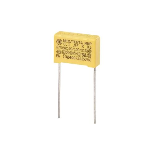 TRU COMPONENTS MKP-X2 MKP-X2 radijski kondenzator za uklanjanje smetnji, radijalno ožičen 0.1 &amp;micro;F 275 V/AC 10 % 15 mm (D x Slike