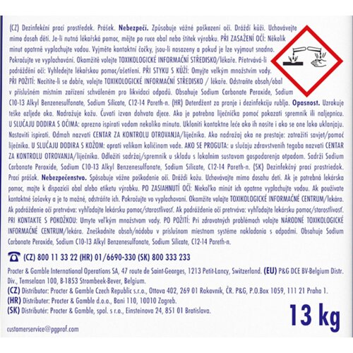 Ariel Formula Pro+ pra&amp;scaron;ak za rublje, 13 kg, 130 pranja XXL Slike
