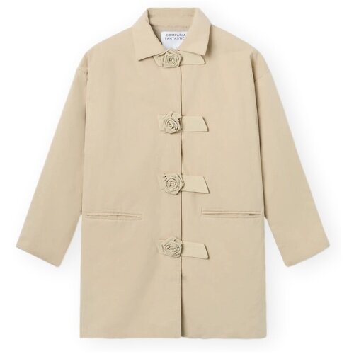 Compania Fantastica Pla&amp;scaron;či COMPA&amp;Ntilde;IA FANT&amp;Aacute;STICA Jacket 11021 - Beige Bež Slike