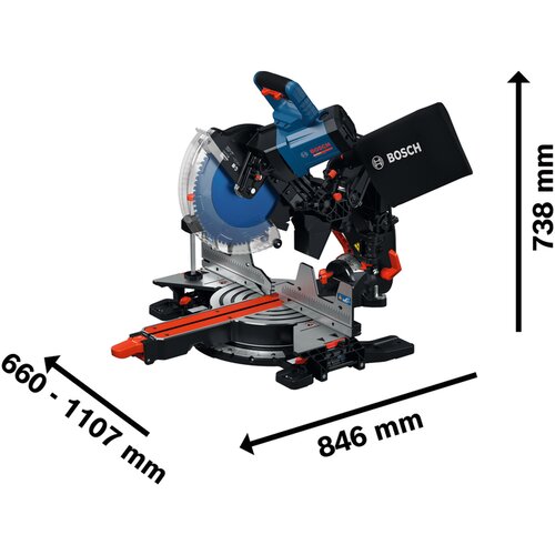 Bosch EXPERT EXCM341-305GD Kombinovana kružna testera 0601B23800 Slike
