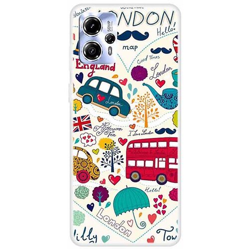 INORCO Za Motorola Moto G13 4G Pattern Print Design etui za telefon, upogljiv TPU ovitek, odporen proti udarcem, (22035914) Slike