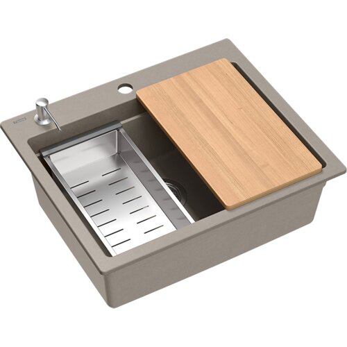 Quadron sudoper KURT 110 taupe/čelik, (HCQK5052ST) Cijene