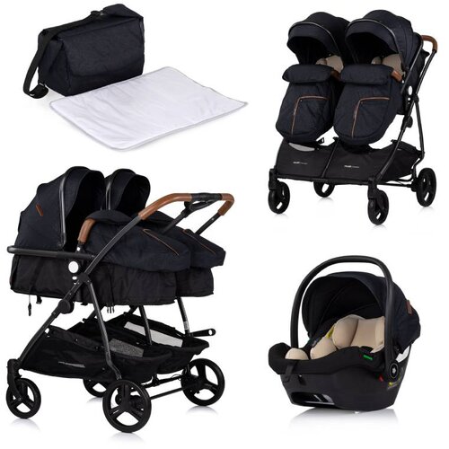 Chipolino 2u1 Kombinovana kolica za blizance Duo Smart i-Size Slike
