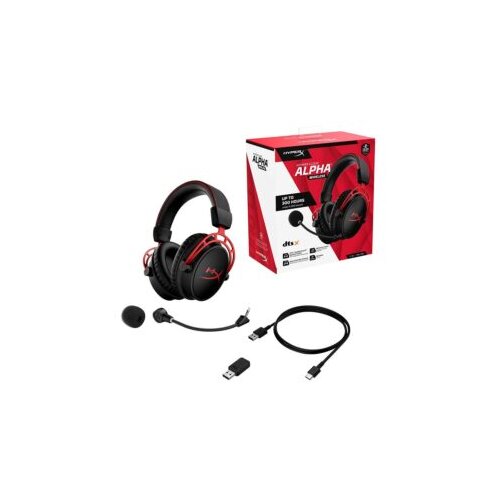  Slušalice sa mikrofonom HyperX Cloud Alpha Wireless Gaming Headset (Black-Red) 4P5D4AA Cijene