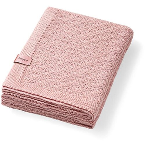 BabyOno Pletena bambus odejica 75x100 cm, roza Cene