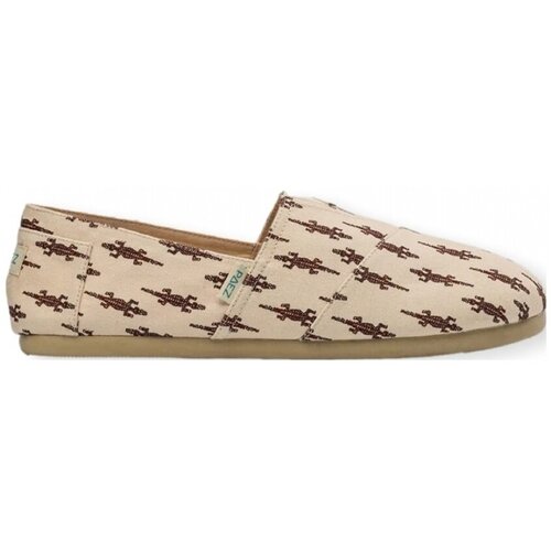 PAEZ Espadrile Gum Classic M - Print Wild Aligator Bež Slike