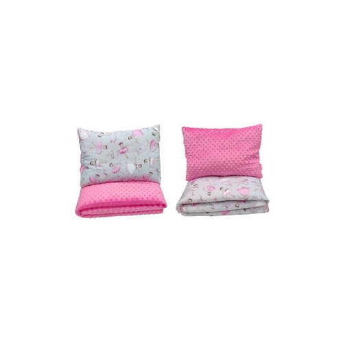  Dvostrani jorgan i jastuk 160X90 - ROZE BALERINA Cene