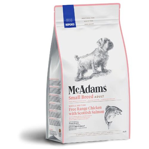 McAdams Small Breed Chicken Salmon 5kg Cene