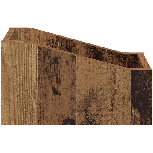  Kutija za LP ploče Staro drvo 18 x 32 x 18 cm Konstruirano drvo Slike