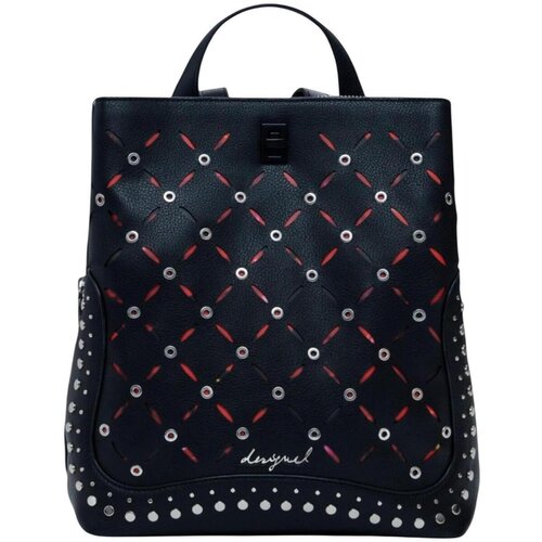 Desigual Nahrbtniki BACK_YANKEE METAL PATCH S 25WAKP15 Črna Cene