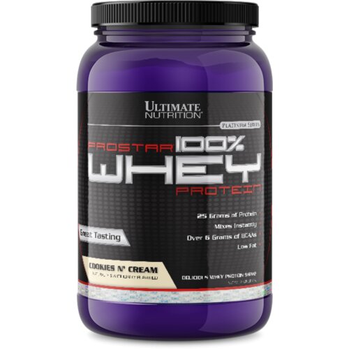 Ultimate Nutrition 100% whey prostar, cookies &amp; creme, 907 g Slike