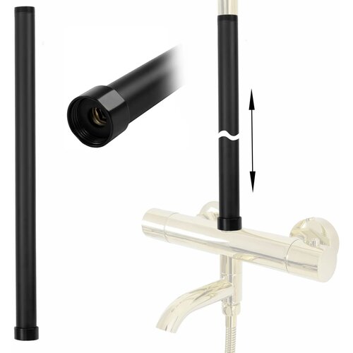 Rea Nastavak za kadu/tuš set BLACK 50cm Cijene