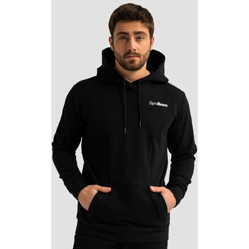 GymBeam Mu&amp;scaron;ka dukserica Limitless Hoodie Black Slike