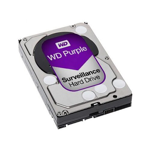 Western Digital HDD-2TB - Purple 2 TB, 64 MB ke&amp;scaron; memorije, 6 Gb SATA, 5400 ot. Slike