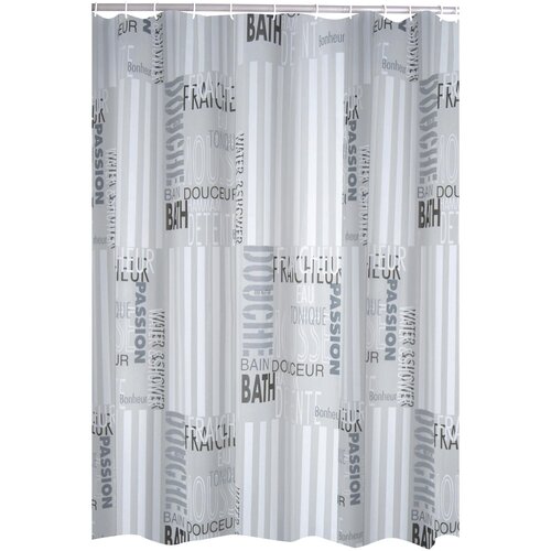 Ridder 303120 ZAVESA ZA KADU FONT VINIL 180x200 Cene