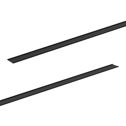  Povr&amp;scaron;inska pokrovna lajsna MAGNETIC TRACK 1,5 m crna Slike