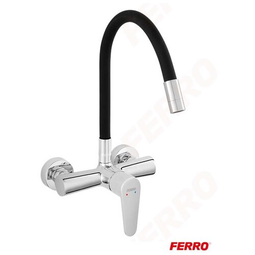 Ferro Zidna slavina za sudoperu/lavabo sa gornjim fleksibilnim izlivom BAG5UFB Cene