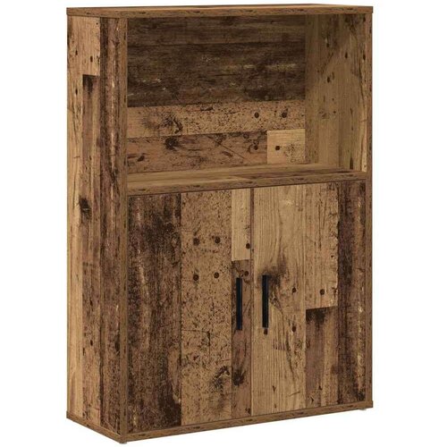 VidaXL Regal za knjige boja starog drva 60x24x85 cm konstruirano drvo Slike