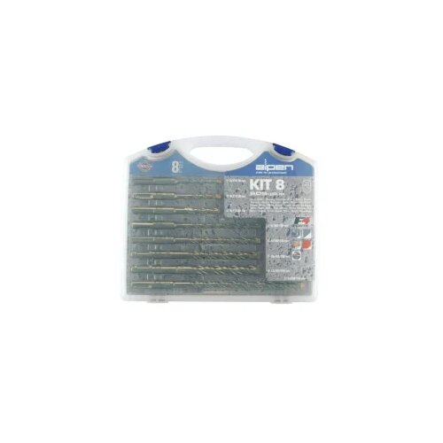 ALPEN 8-dijelni set burgija SDS + ø5mm-12mm 0080704100100 Cijene