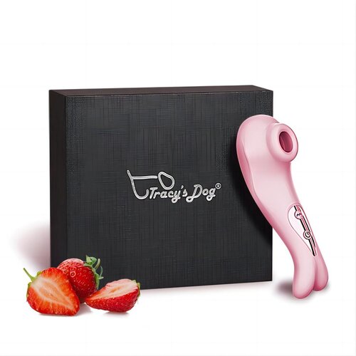 Tracy's Dog Cat Clitoral Sucking Vibrator Pink Cene