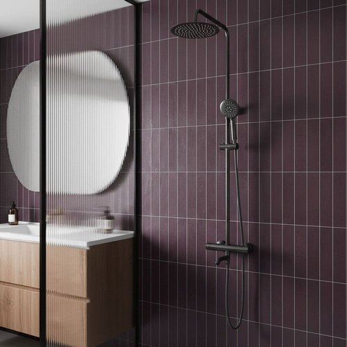 REA Bath Tu&amp;scaron; set s termostatom Lungo Titan Slike