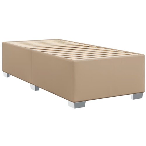 vidaXL Okvir za krevet boja cappuccina 90x190 cm od umjetne kože Cijene