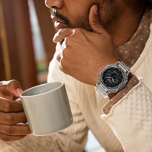 Casio G-Shock mu&amp;scaron;ki ručni sat GA-2100SKE-7AER Slike