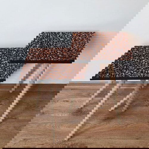 Hanah home 2Shp244 - brown brown nesting table (2 pieces) Cene