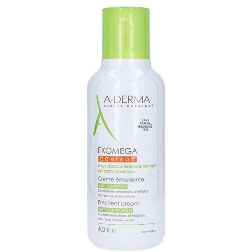 A-derma Krema za suvu atopijsku kožu Exomega Control, 400ml Slike