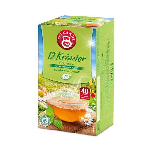 Teekanne 12 zeli&amp;scaron;č (družinsko pakiranje) Slike