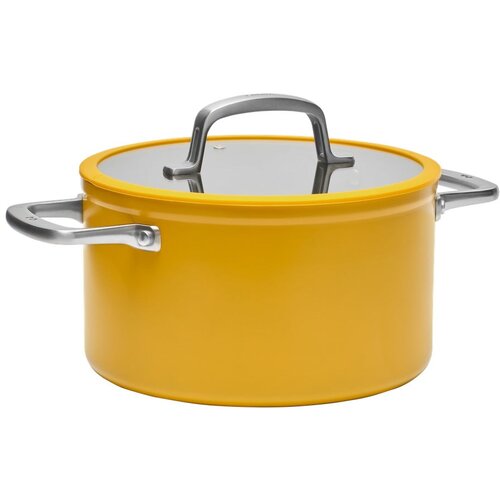 FABINI Aluminijast lonec s pokrovko in neprijemljivo površino za indukcijsko ploščo 5,5 l Meda 3.0 – Cene