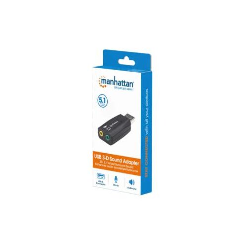 Manhattan 150859 USB-A/M - 2x3.5mm USB zvučna kartica Cene