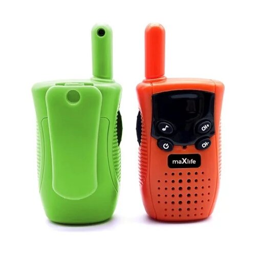 Maxlife MXWT-100 walkie talkie set orange - green Cene
