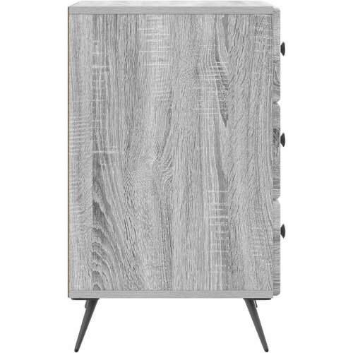  Noćni ormar Siva sonoma 43 x 41 x 66,5 cm Konstruirano drvo Slike