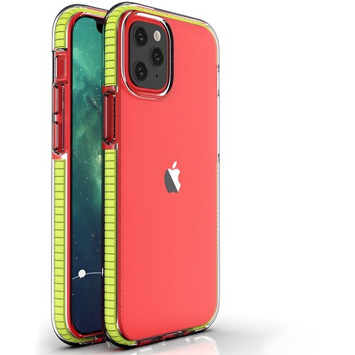 IZMAEL.eu Futrola Spring clear TPU za Apple iPhone 12 Pro - Žuta Cene