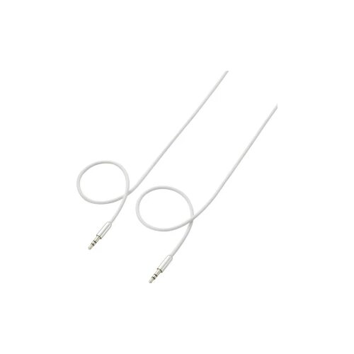 SpeaKa Professional SP-7870512 klinker avdio priključni kabel [1x 3\,5 mm banana moški konektor - 1x 3\,5 mm banana moški konektor] 1.00 m bela super mehki plašč, (20431904) Cene