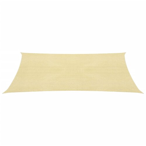 vidaXL Senčno jadro HDPE kvadratne oblike 2x2 m bež Cene