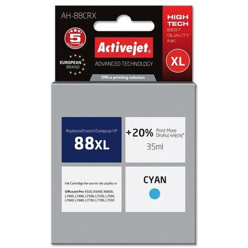 Activejet cijan tinta HP 88XL C9391AE Cijene
