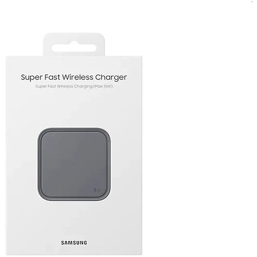  Originalni Samsung brezžični polnilnik (induktivni) EP-P2400BBEGEU, hitri polnilnik, črn Slike