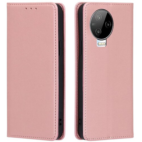 INORCO Za Infinix Note 12 Pro 4G/Note 12 (2023) 4G PU usnjeno stojalo za denarnico Shell Tele tekstura, magnetna torbica za telefon z zapiranjem, (22033434) Slike