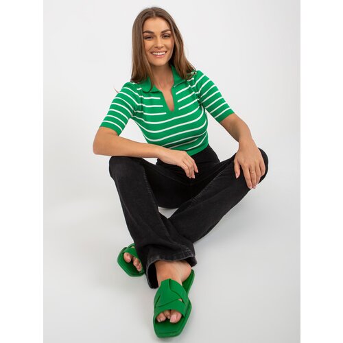 Factory Price Blouse-TO-BZ-7006.44P-green Slike