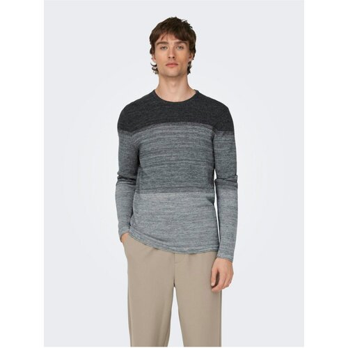 Only Grey men's sweater & SONS Panter - Men Cene