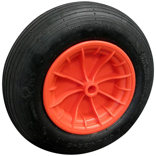 DÖRNER + HELMER gumeni kotač (Promjer: 400 mm, Nosivost: 200 kg, Širina od središta: 88 mm, Profil s utorima)