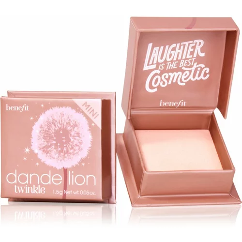 Benefit Dandelion Twinkle Mini highlighter nijansa Soft nude-pink 1,5 g