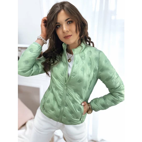 DStreet Women's quilted jacket GEO green