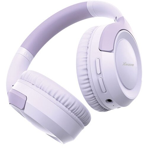 X Wave MX100 purple bluetooth slu&amp;scaron;alice stereo sa mikrofonom/v5.3/FM/Aux/microSD Slike