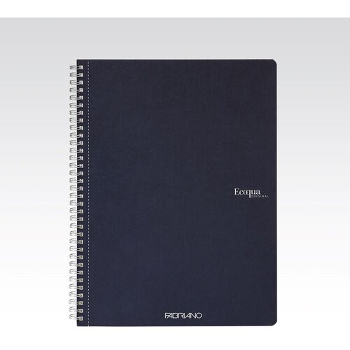 Fabriano Bilježnica Ecoqua original A4 90g 70L spiralna crte dark blue 19290204 Cijene