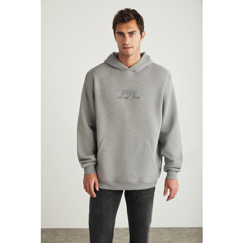GRIMELANGE RALPH Oversize Hooded Sweatshirt Cene