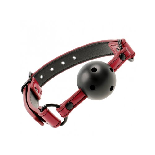 Fetish Submissive Breathable Ball Gag Dark Room Cene