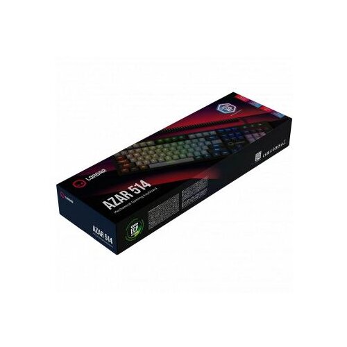 Lorgar azar 514, wired mechanical gaming keyboard black ( LRG-GK514B-US ) Cene